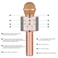 Home Wireless Bluetooth Singing Microphone