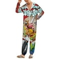 thumbnail image 2 of Scooby-Doo Women Men Pajamas Zipper Onesie Jumpsuit Hooded One Piece Sleepwear, 2 of 8