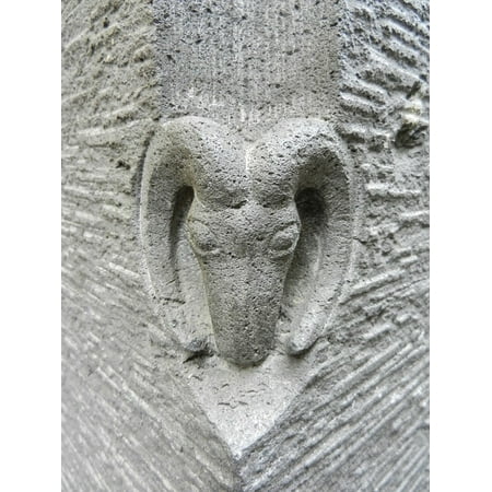 LAMINATED POSTER Stone Aries Sculpture Poster Print 24 x