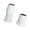 White, variant on 2Pcs Plastic Furniture Leg Levelers Adjustable Height Support Pad Furniture Risers for Uneven Floors Enduring