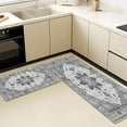 thumbnail image 5 of Farmhouse Kitchen Rugs Set 3 Piece, Boho Kitchen Mats for Floor, Non-Slip Kitchen Rug Waterproof Mats for Kitchen, Runner Rugs for Hallway Laundry Holiday Sink Decor, 5 of 12