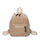 thumbnail image 5 of Bolsa Mochila de lana de cordero de estilo pijo para mujer, minimochilas de invierno de Color sólido para mujer, 5 of 9
