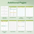 thumbnail image 3 of SUNEE Teacher Planner 2026-2027 Academic Year, 7 Periods Lesson Plan Book Jul 2026 - Jun 2027, 8.5"x11"Daily Weekly Monthly Organizers Horizontal Layout with Calendars, Bookmark, Tabs, Wildflowers, 3 of 7