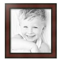 thumbnail image 2 of ArtToFrames 13" x 14" Honors Mahogany Picture Frame, 13x14 inch Brown Wood Poster Frame (WOM-5155), 5 Pack, 2 of 6