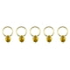 thumbnail image 4 of 100 cuentas para trenzas, joyería Hzpohyz para el cabello, accesorios para rastas, anillos, clips, bobinas, conchas para trenzar el cabello, decoración de barba, 4 of 4