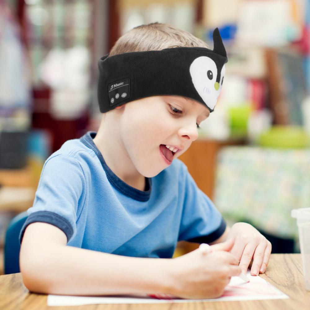 Kids Over The Ear Headband Headphones - Wireless Headphones Volume Limited with Thin Speakers & Super Soft Fleece Headband Unique Gifts for Kids - image 4 of 6