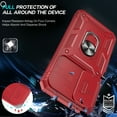 thumbnail image 7 of LeYi for S24 Plus 5G Case, Galaxy S24 Plus Case with Slide Camera Cover, 360 Full Body Military-Grade Phone Case with Kickstand for Samsung Galaxy S24 Plus, Red, 7 of 7