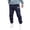 X163/Navy, variant on Rggeeun Mens Casual Pants Men Autumn Winter High Street Fashion Leisure Loose Sports Outdoor Running Sweater Pants Trousers Comfortable