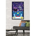 thumbnail image 2 of Poppy Playtime - Huggy Wuggy Get Some Rest Wall Poster, 22.375" x 34" Framed, 2 of 4