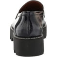 thumbnail image 3 of Franco Sarto Women's Balin Lug Sole Chunky Loafer Midnight Blue 6M, 3 of 9