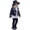 Black, variant on QUYUON Toddler Bomber Jacket Clearance Long Sleeve Faux Leather Jacket Winter Girl Boy Kids Baby Outwear Leather Coat Short Jacket Clothes Black 2T-3T