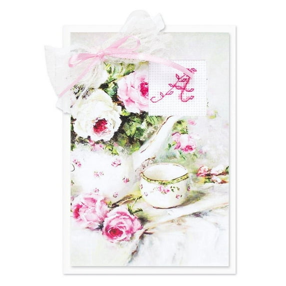 Post Card with Cross Stitch SP-89