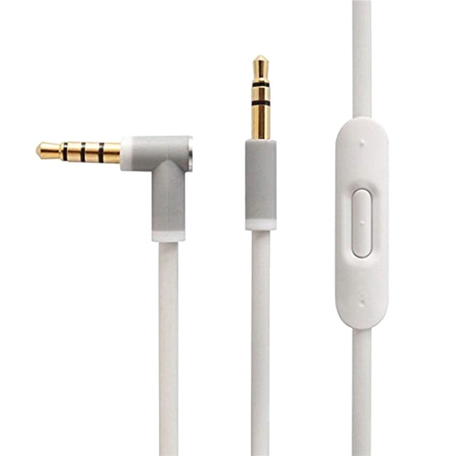Bearachild Cable de audio para auriculares de 3,5 mm Cable auxiliar estéreo Cable Cable de control Auriculares Cable auxiliar de ángulo Cable Cables de audio/vídeo