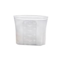 thumbnail image 2 of Vacemry Reusable Silicone Food Storage Bags, Stand-Up Food Bags with Measurement Mark, Microwave Freezer Safe Bags, Leakproof Kitchen Storage for Lunch Snacks Meal Prep, Freezer Fridge Pantry, 2 of 6