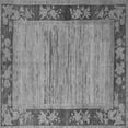 thumbnail image 1 of Ahgly Company Indoor Square Oriental Gray Modern Area Rugs, 5' Square, 1 of 4