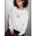 thumbnail image 2 of Better Days Will Come. Sweatshirt Women -Image by Shutterstock, Female 5X-Large, 2 of 4
