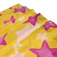 thumbnail image 3 of Yayeee Shower Curtain with Hooks 72"x72" Waterproof Fabric Bathroom Hanging Decor, Large Pink Stars, 3 of 5