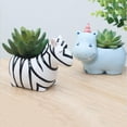 thumbnail image 5 of Succulent Plant Pot Cartoon Animal Figurine Flowerpot Micro Landscape Potted Home Garden Decoration, 5 of 5