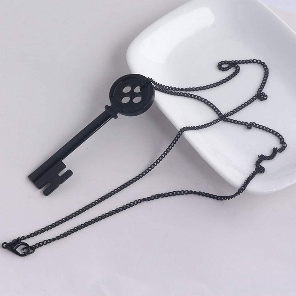 Coraline Key Necklace Chain Pendant Cosplay Halloween Accessories Walmart