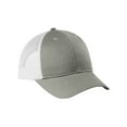 thumbnail image 2 of Top Headwear Low-Profile Snapback Trucker Cap - Heather Grey/White, 2 of 2