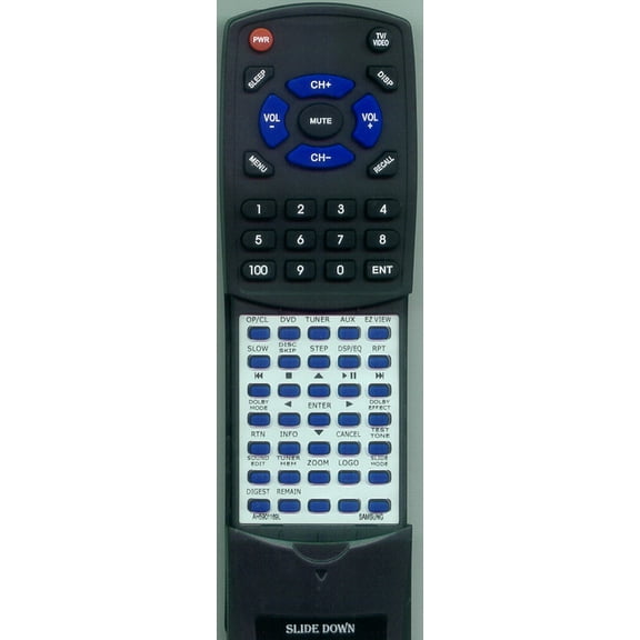 Replacement Remote for SAMSUNG AH59-01169L, AH5901169L, RTAH5901169L, 01169L, HTDB600