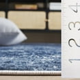 thumbnail image 5 of Safavieh Amelia Ian Abstract Area Rug, Ivory/Dark Blue, 3' x 3' Square, 5 of 11