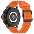 thumbnail image 3 of 20mm Breathable Silicone Watch Strap Comfortable Durable Universal Stylish, 3 of 4