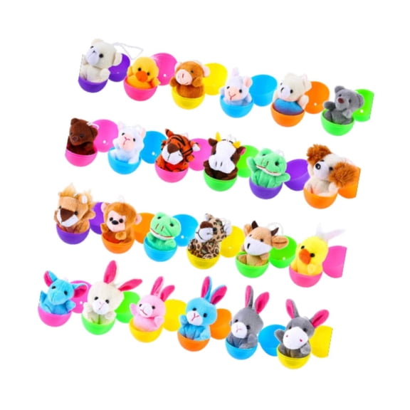 24 piezas de huevos de Pascua coloridos Strade Fareast Limited rellenos de juguetes para niños