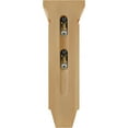 thumbnail image 4 of Ekena Millwork 3 3/8"W x 6 3/4"D x 10"H Small Lucan Wood Corbel, Red Oak, 4 of 4