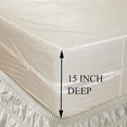 thumbnail image 2 of Heavy Duty PVC Vinyl Mattress Protector Cover, Hypoallergenic Waterproof Encasement, Bed Bugs - Dustmites Shield, 15 Inch Deep Pocket (Full - 78" x 54"), 2 of 3