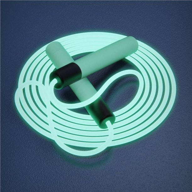 Soidarity Cuerda de saltar brillante Cuerda de saltar LED Cuerda de saltar para niños Adultos Fitness Deportes y aire libre Numero 3 Soidarity OD016586-03