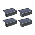thumbnail image 1 of 4 luces LED solares para vallas, terrazas, escalones y exteriores Luz calida, 1 of 9