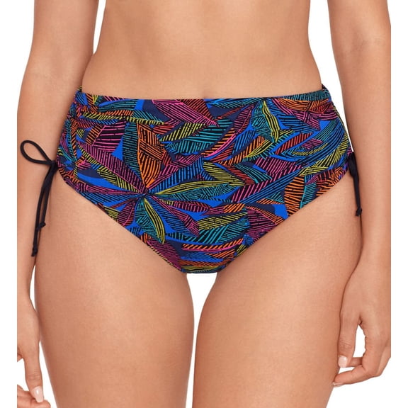 Women's Skinny Dippers 6540367 Lilyhue Transformer Adjustable Swim Bottom (Black L)