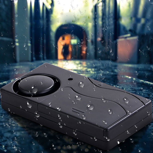 Sensor De Movimiento Sensor de advertencia de vibración de motocicleta de alarma de bicicleta inalámbrica de control remoto Likrtyny Para Estrenar