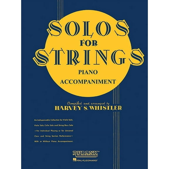 Solos for Strings - Piano Accompaniment, (Paperback)