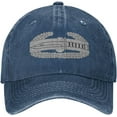 thumbnail image 2 of Combat Action Badge Pattern Printing Baseball Cap for Men Women Dad Hat Adjustable Cap Black, 2 of 8