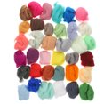 thumbnail image 2 of 36 Couleurs Laine Cardée Fibre Laine Cardée pour Feutrage à l'Aiguille Main DIY, 2 of 8