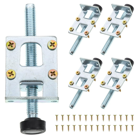 OFFIGAM 4Pcs Heavy Duty Furniture Levelers for Bed and Cupboard, 10.5 x 4 cm, Adjustable Floor Protectors