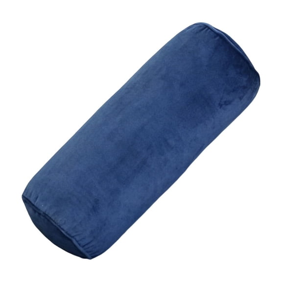Neck Roll Pillowcases with Zipper - Full Moon Bolster/Round Cylinder Pillow Case Covers for Bedroom, Living Room, Sofa - Solid Color Neck Cervical Pillowcase Cover 15.7 x6 in