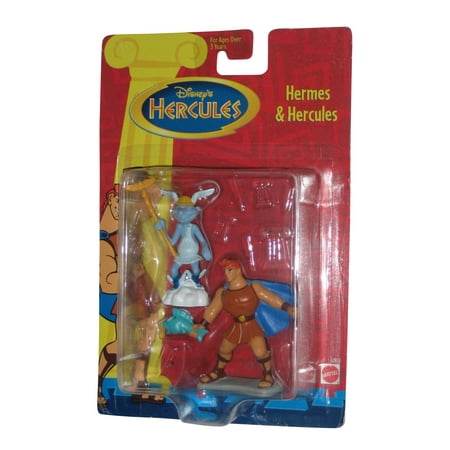 Disney Hercules Hermes Arco Toys Mattel Action Figure Set