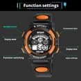 thumbnail image 6 of Children's Luminous Waterproof Electronic Watch, Student Multifunctional Watch, for Boys Girls 8+, Life Waterproof, Luminous Week Stopwatch Alarm, Comfortable Strap, Shock-Proof, 6 of 6