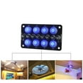 thumbnail image 3 of Panel de interruptor perfecl 8 interruptores 12V 24V para autocaravana RV, 3 of 6