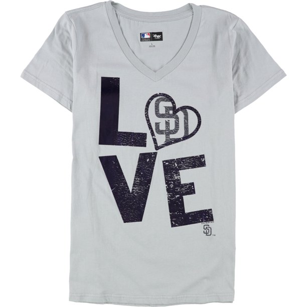 G-III Deportes Mujeres San Diego Padres Camiseta gráfica sdp XL