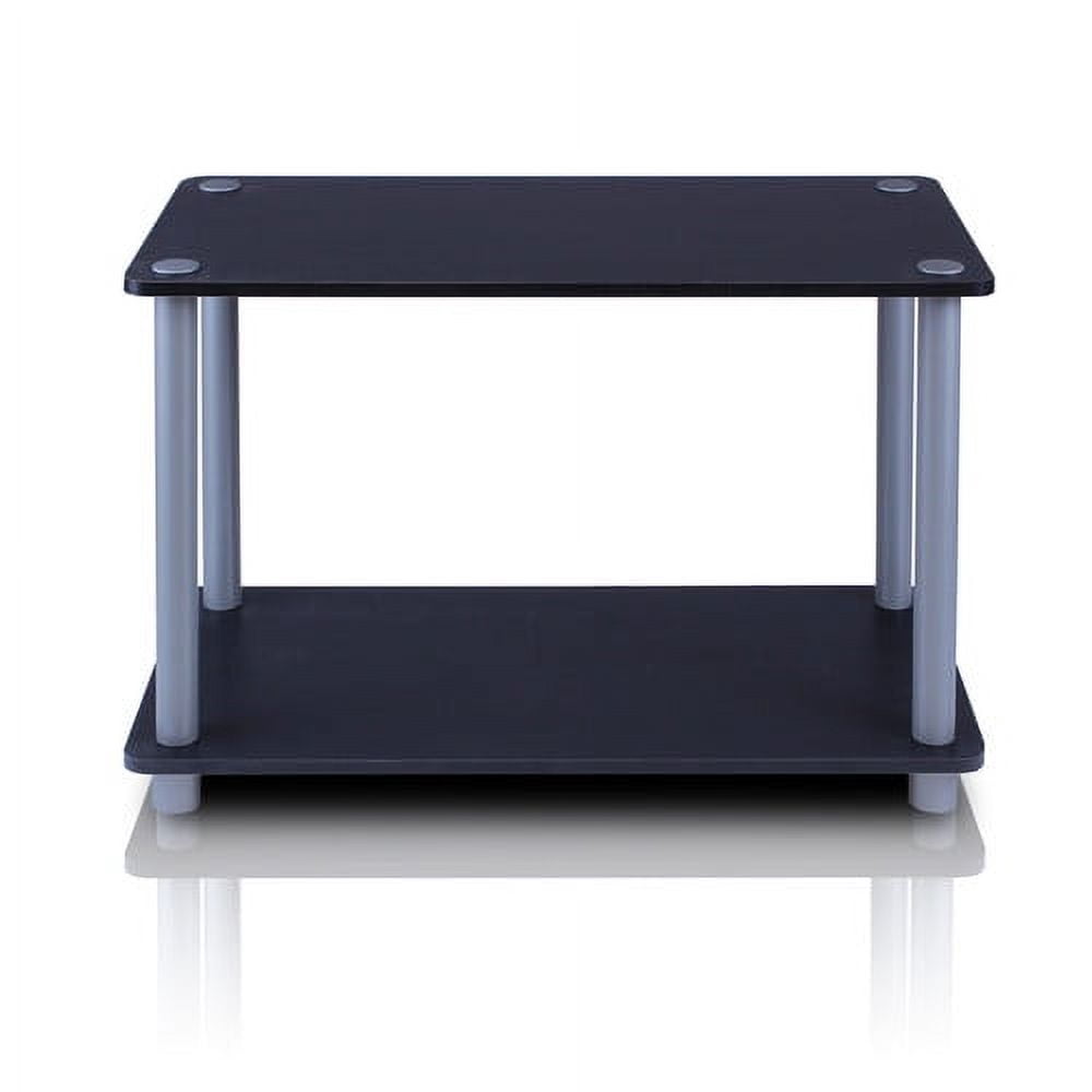 Turn-N-Tube 2-Tier No-Tools Shelf End Table Plant Stand
