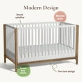 thumbnail image 5 of Little Seeds Laurel 4-in-1 Convertible Baby Crib, Black/Acorn, 5 of 19