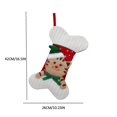 thumbnail image 3 of Calcetines Decorativos Navideños Diseño De Calcetines Con Huesos Para Las Fiestas, 3 of 5