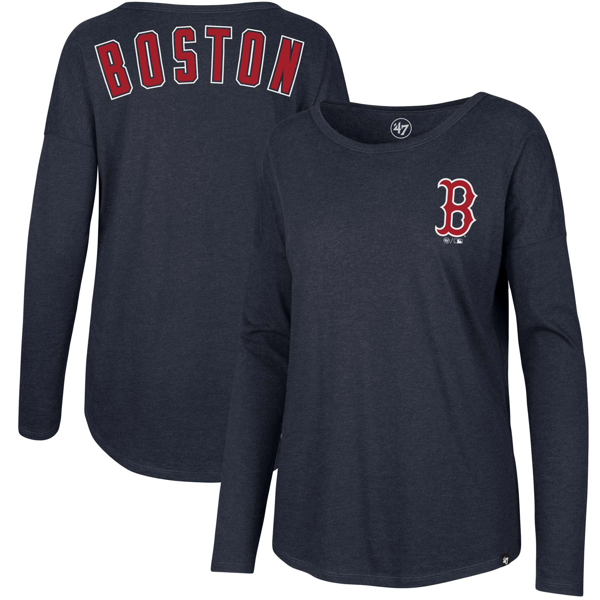 women's long sleeve red sox shirt
