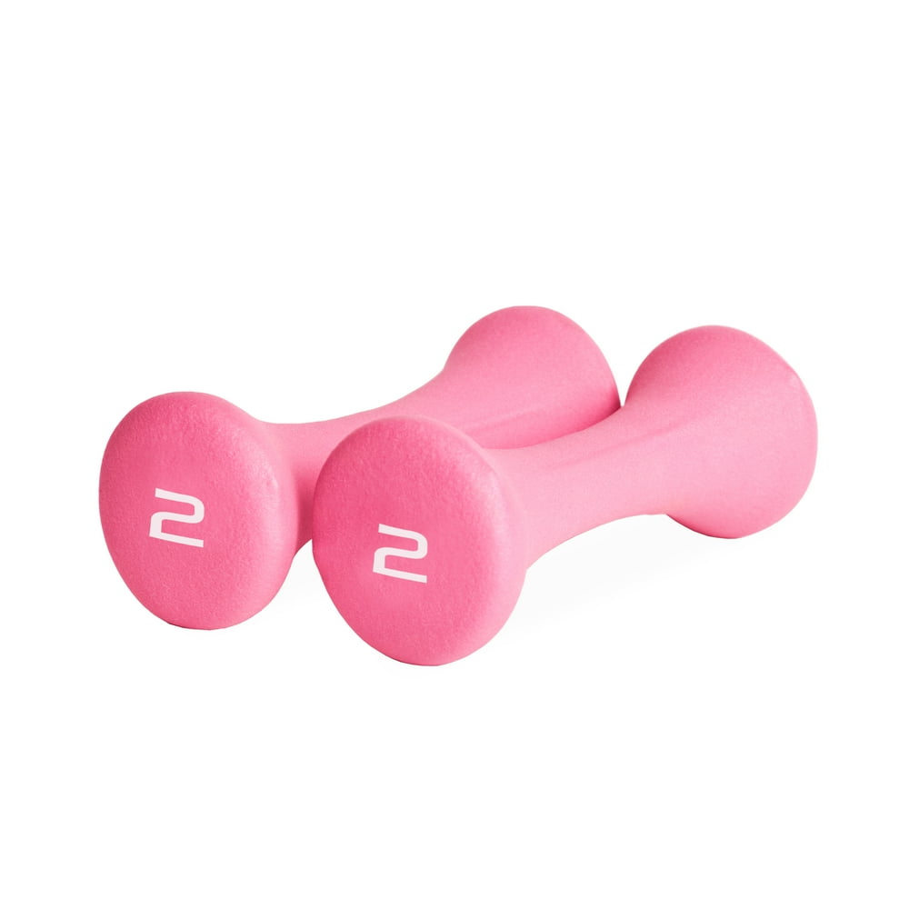 Tone Fitness 2lb Neoprene Dumbbells, 2pk