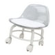 thumbnail image 1 of Taburete Bajo Con Ruedas Y Respaldo, Asiento Acrílico Resistente Con Ruedas Universales, Silla Cómoda, 1 of 7
