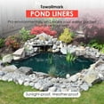 thumbnail image 2 of 20x25 ft Pond Liner, 20 Mil Thickness, Pliable & DurableLLDEP Material, Easy Cutting & UV Resistant, for Fish or Koi, Features, Waterfall Base, Fountains and Water Gardens, 2 of 8